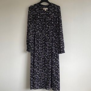 Floral Georgette Shirtdress
